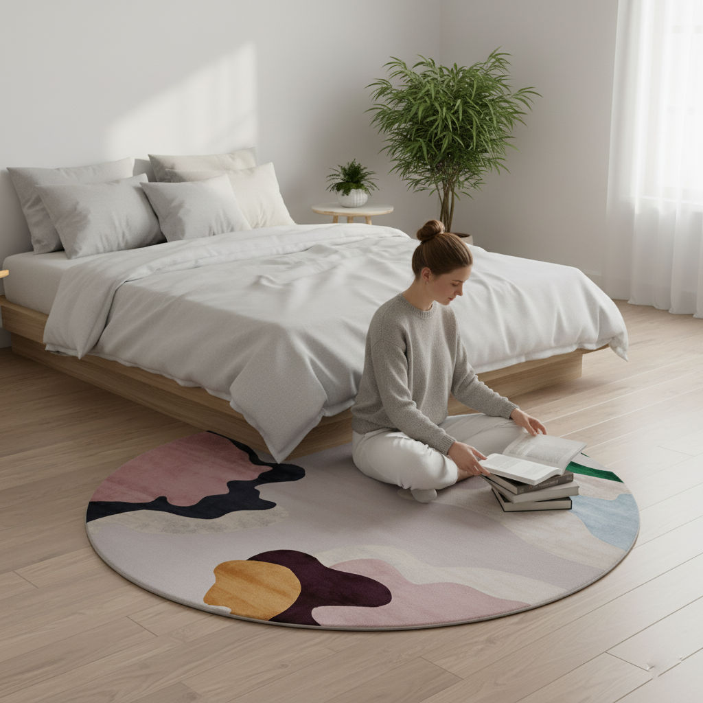 SOLENIA - Hand Tufted Abstract Carpet